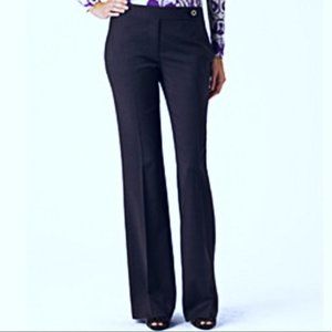 TORY BURCH wide leg pants navy blue size 8